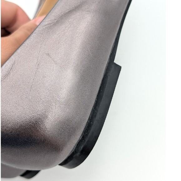 Trotters Signature Dressy Comfort Ballet Flats Silver Women's Size US8N EU39 - Picture 12 of 13